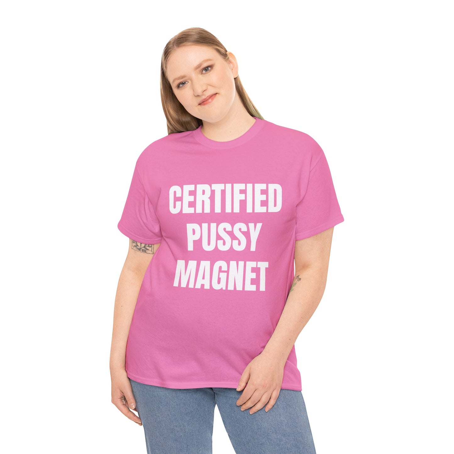 CERTIFIED PUSSY MAGNET T-SHIRT