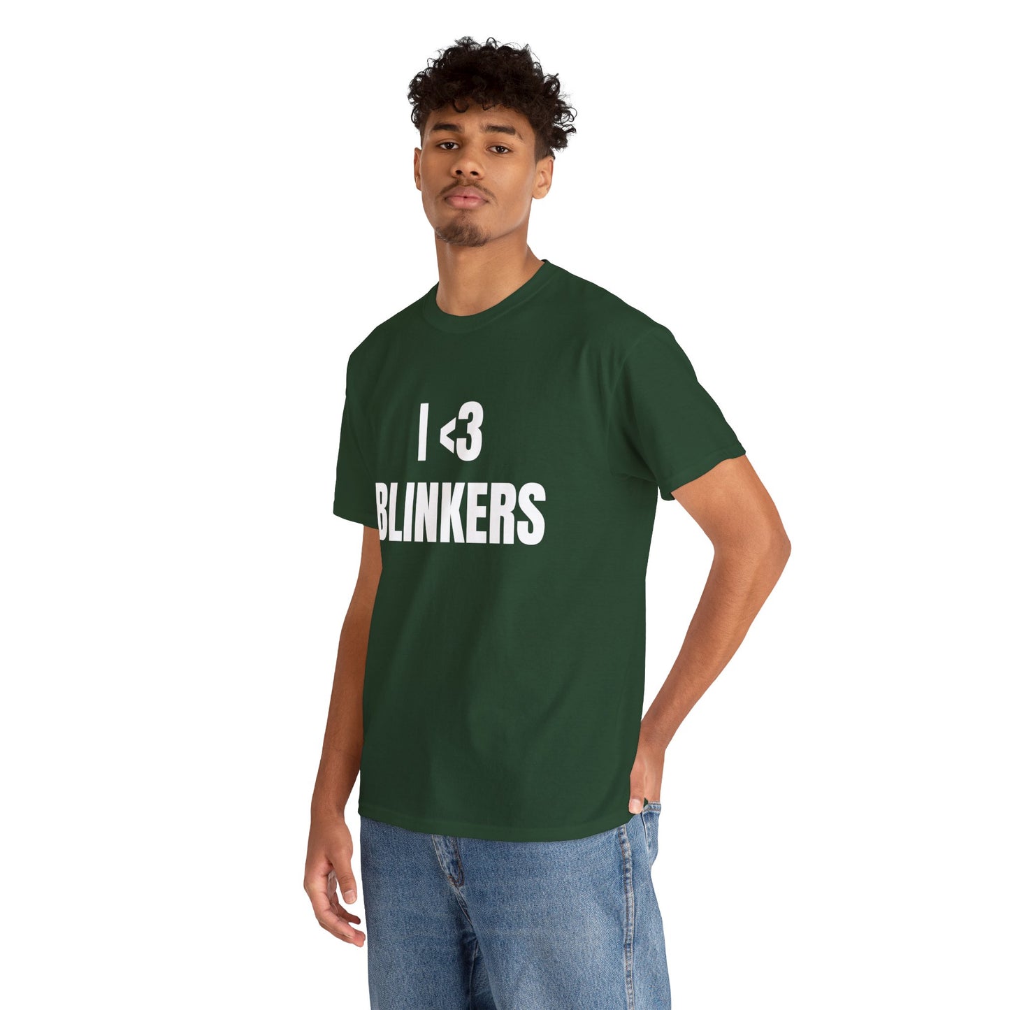 I <3 BLINKERS T-SHIRT