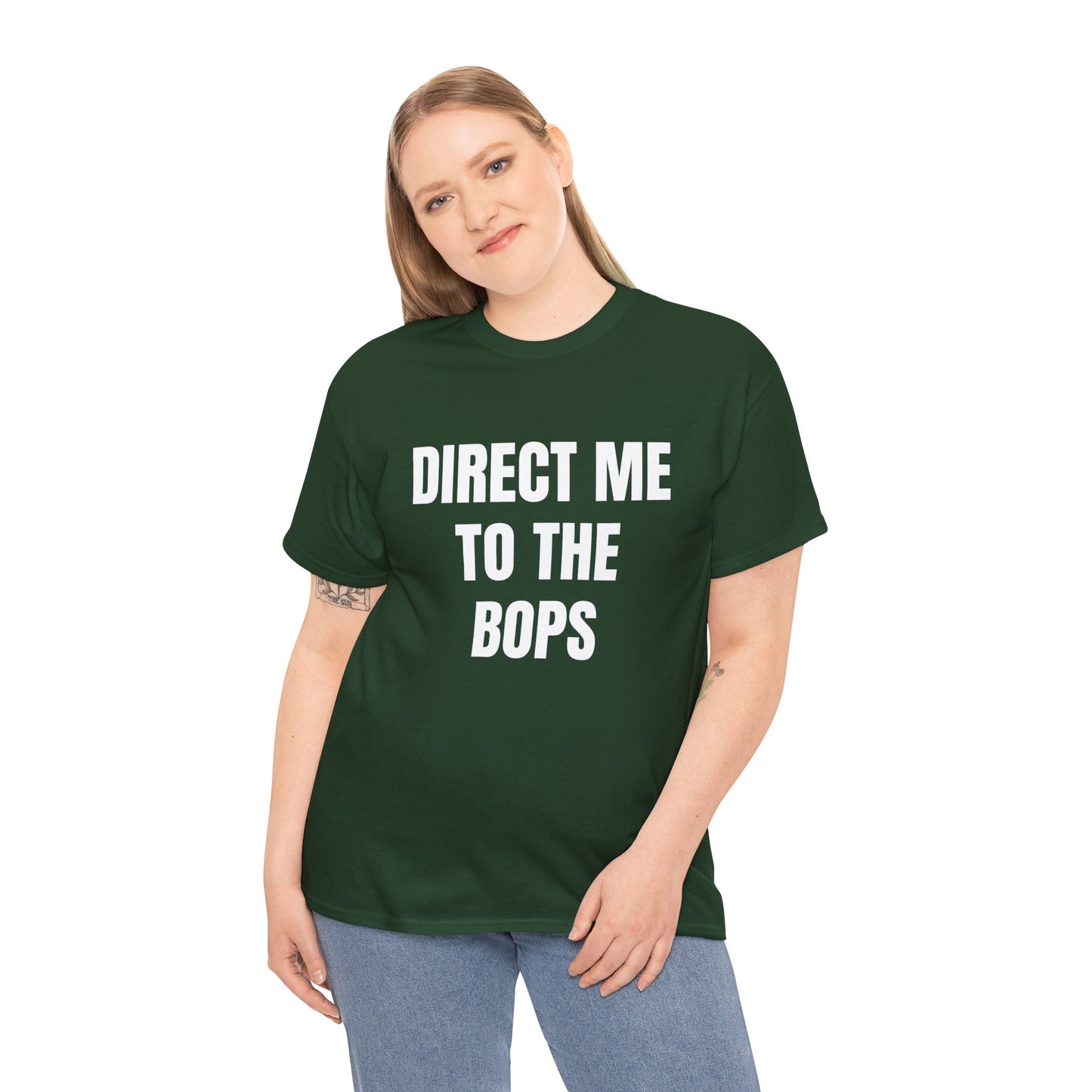 DIRECT ME TO THE BOPS T-SHIRT