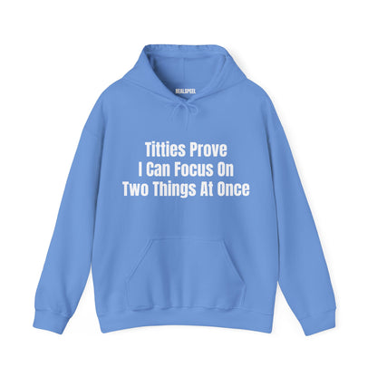 TITTIES PROVE HOODIE