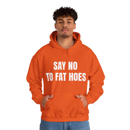 SAY NO TO FAT HOES HOODIE