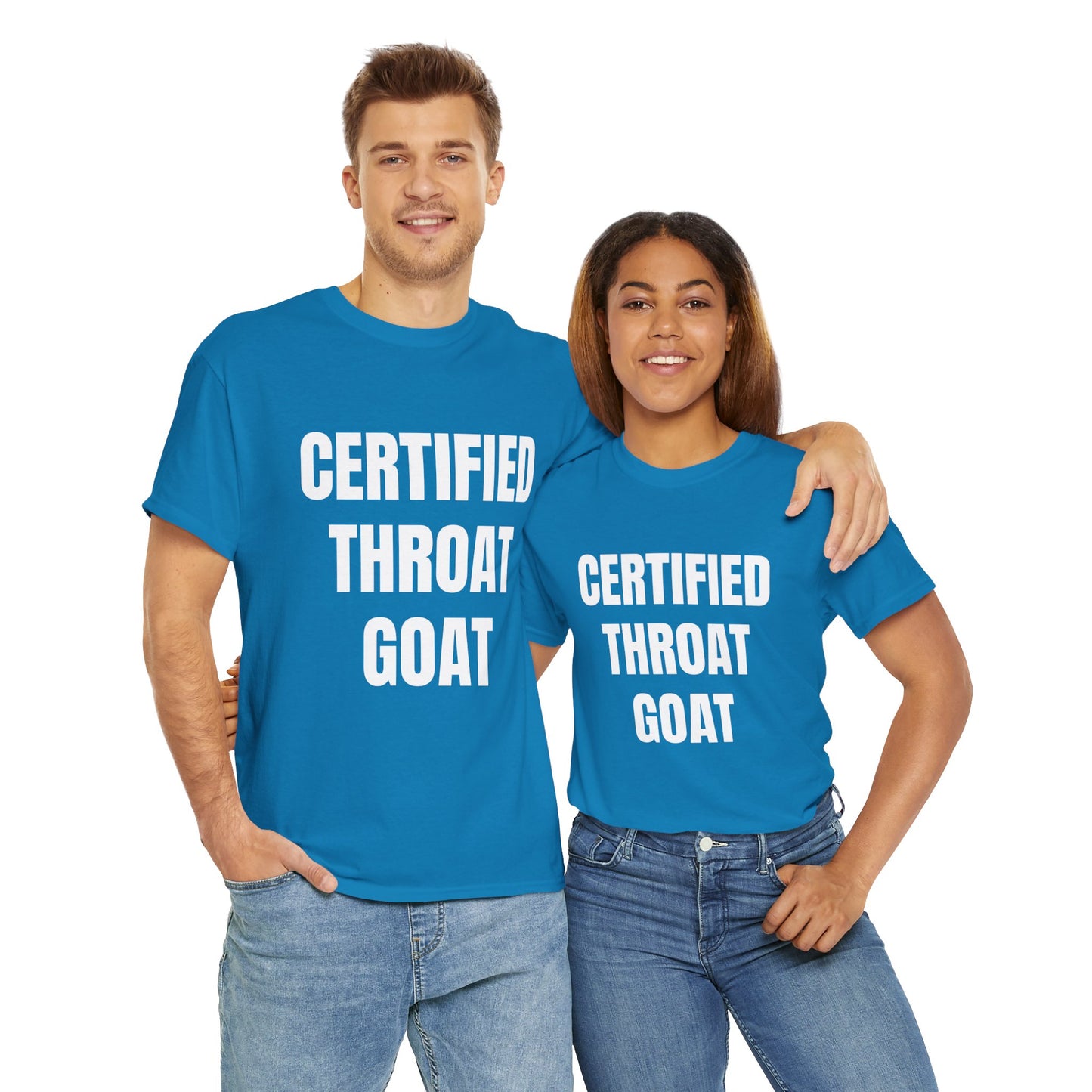 CERTIFIED THROAT GOAT T-SHIRT