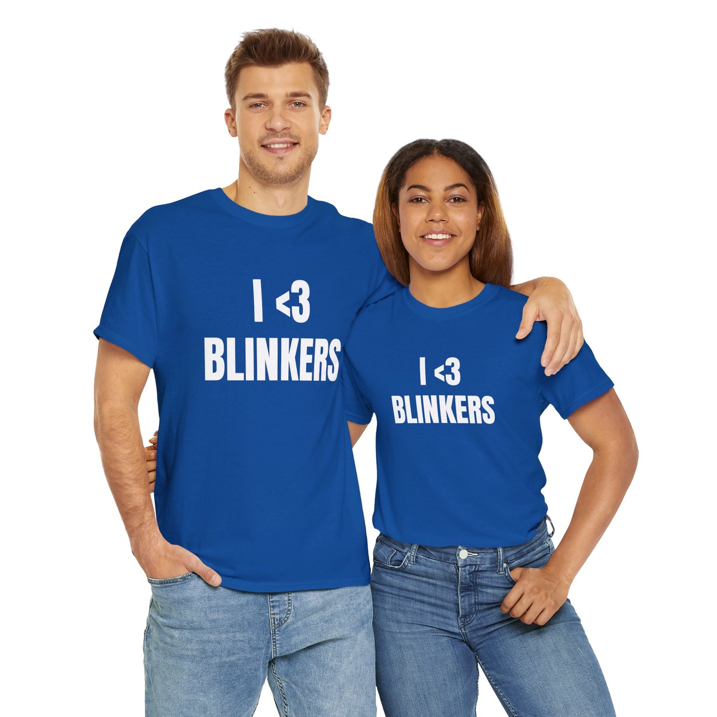 I <3 BLINKERS T-SHIRT