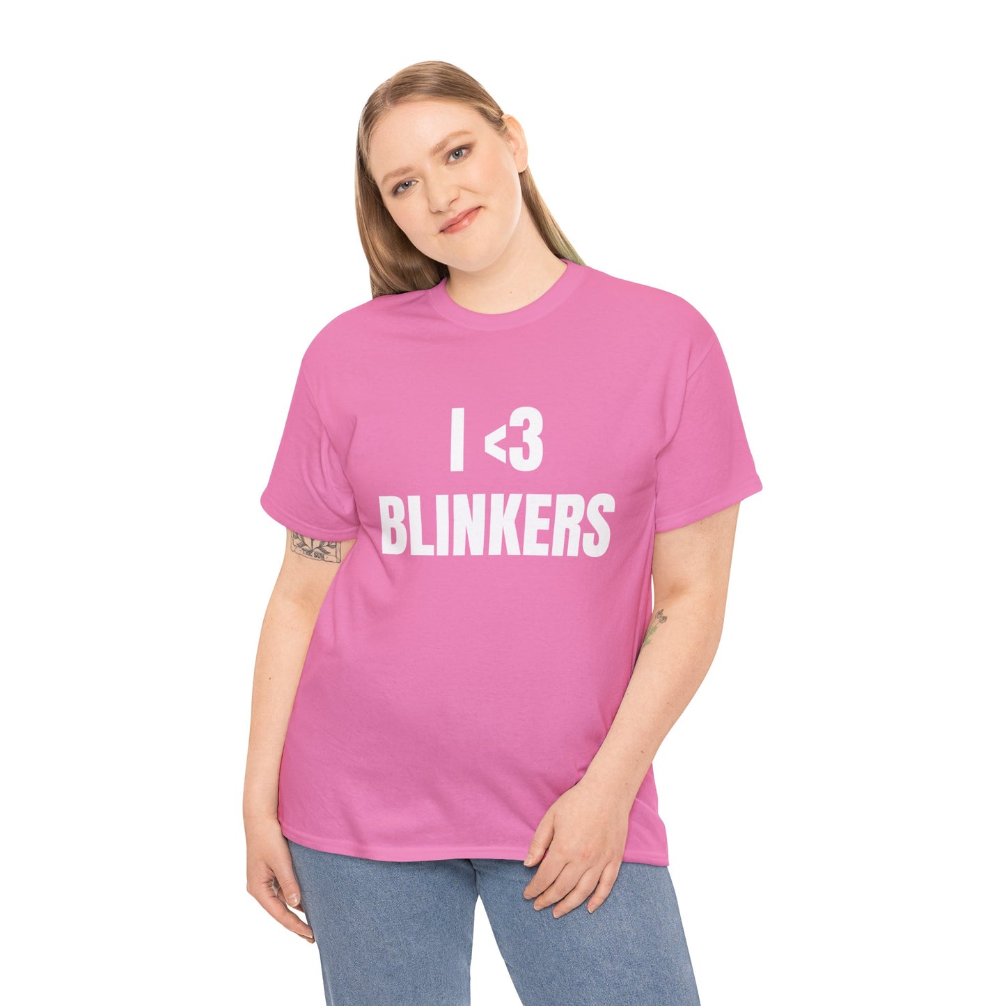 I <3 BLINKERS T-SHIRT