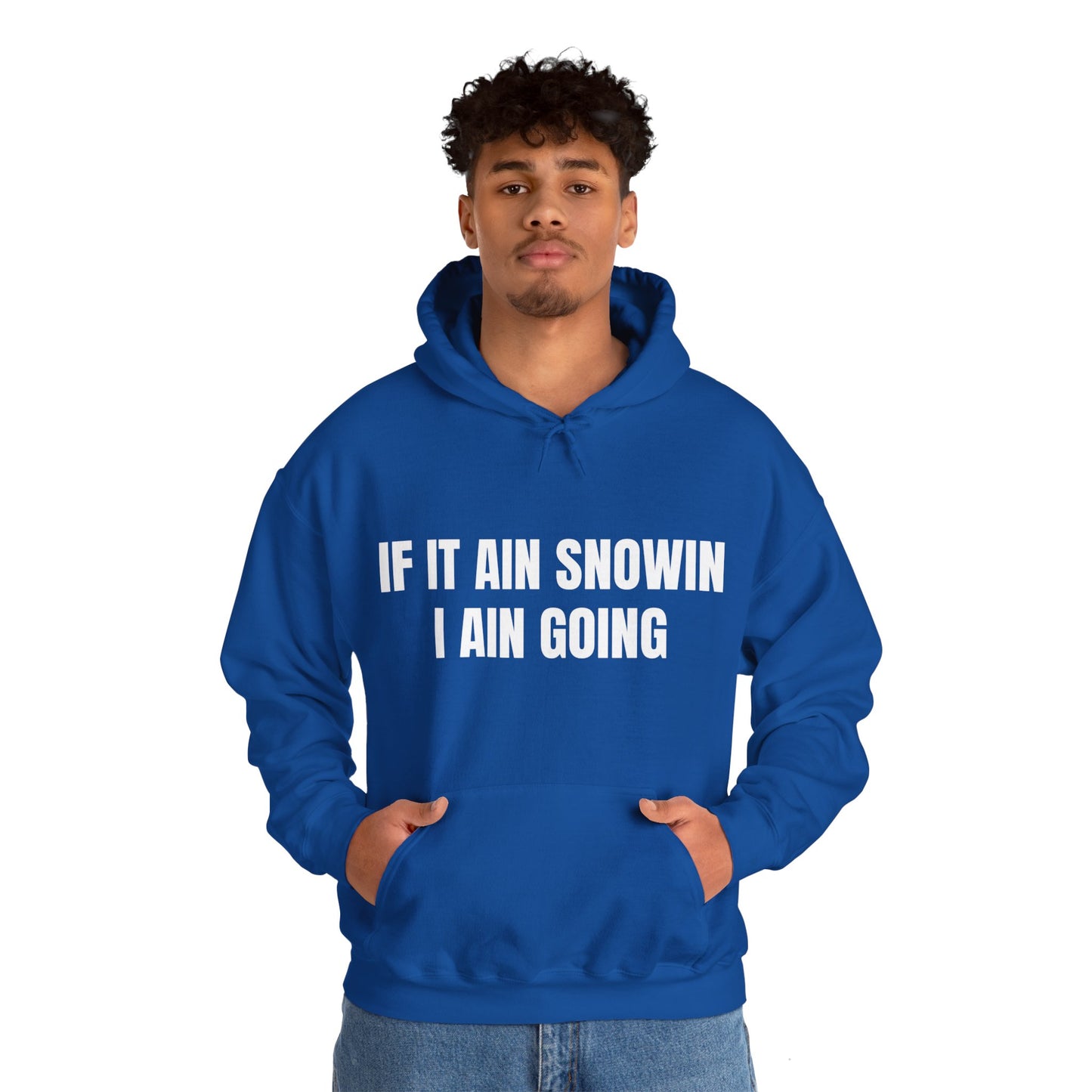 IF IT AIN SNOWIN HOODIE