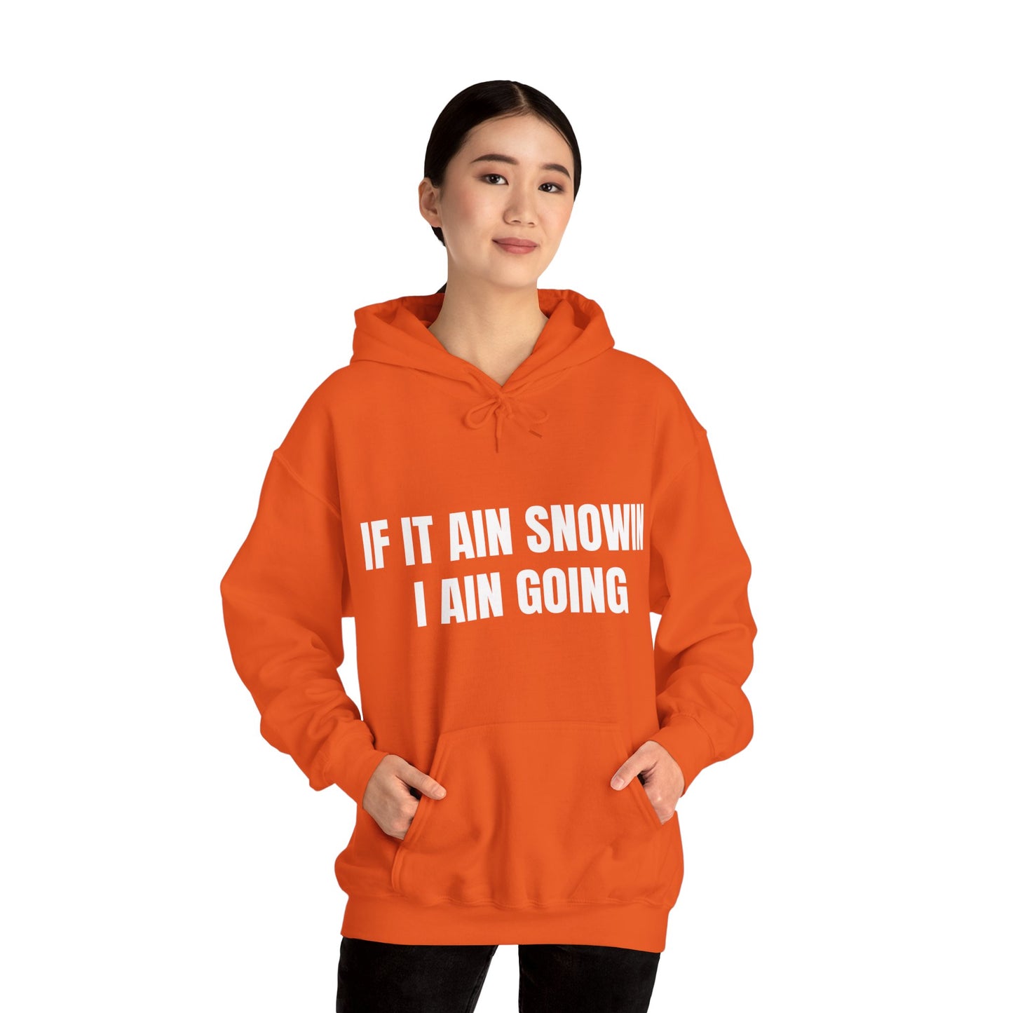 IF IT AIN SNOWIN HOODIE